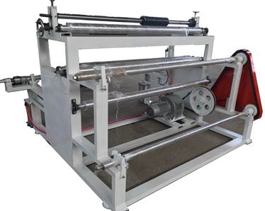 Бобинорезальная машина горизонтального построения Craft-E-1600 для резки крафт бумаги и других упаковочных видов бумаг. Фотография 3.