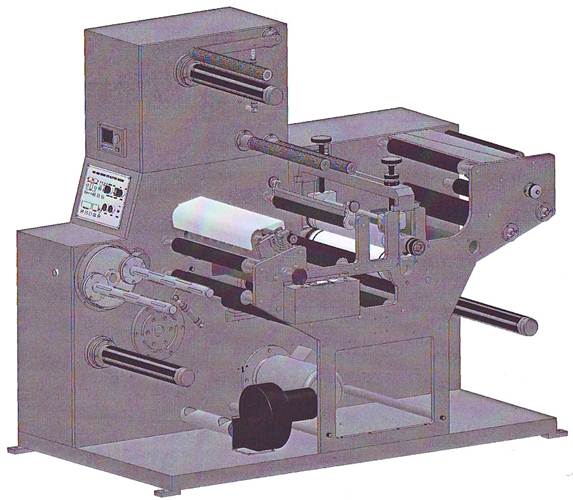 Ротационная высекальная и продольно-резальная машина DKG-320-S с турельной намоткой-2