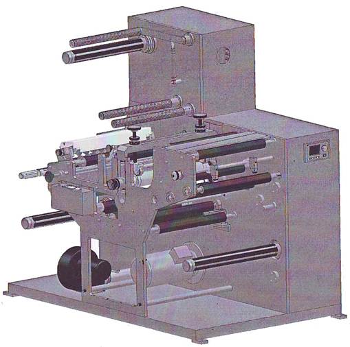 Ротационная высекальная и продольно-резальная машина DKG-320-S с турельной намоткой-3